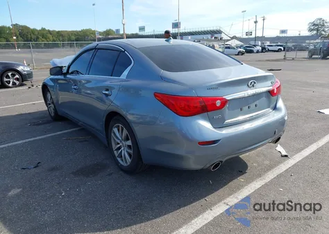 2015 Infiniti Q50 Premium z USA, uszkodzony, nr VIN JN1BV7AR8FM416530